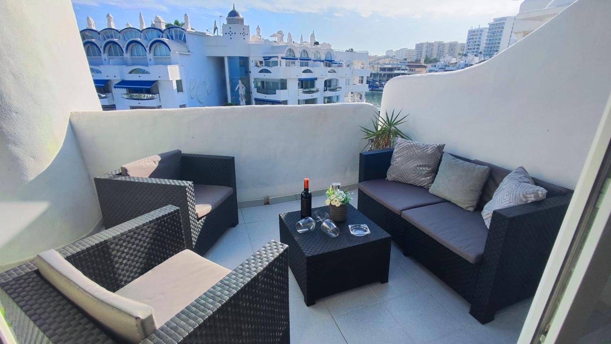 Apartment In Puerto Marina With Beautiful Views Of The Sea And The Boats Benalmádena Buitenkant foto